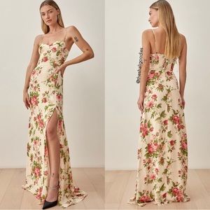 REFORMATION Melita Dress Jardin Floral Maxi